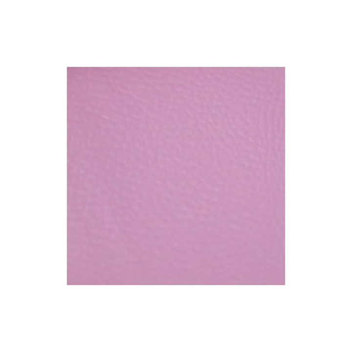 Simili cuir uni rose