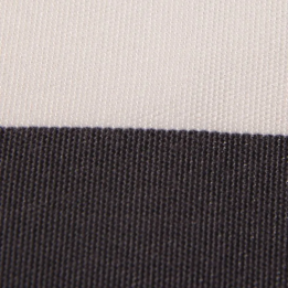 Tissu PLAYA RAYURES 5/5 BLANC / ORAGE 43 CM