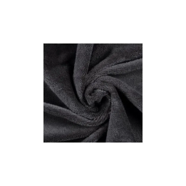 Tissu éponge de bambou anthracite
