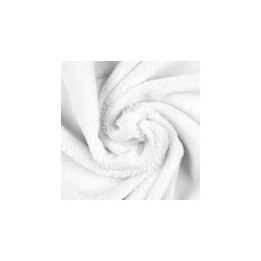 Tissu éponge de bambou blanc