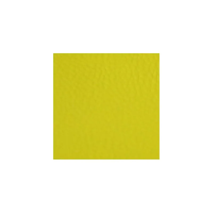 Simili cuir uni bouton d'or