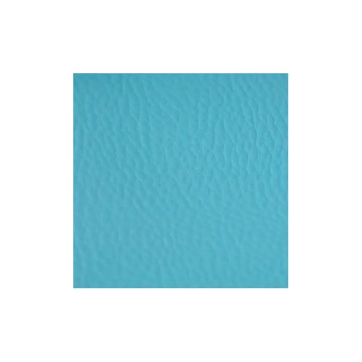 Simili cuir uni turquoise