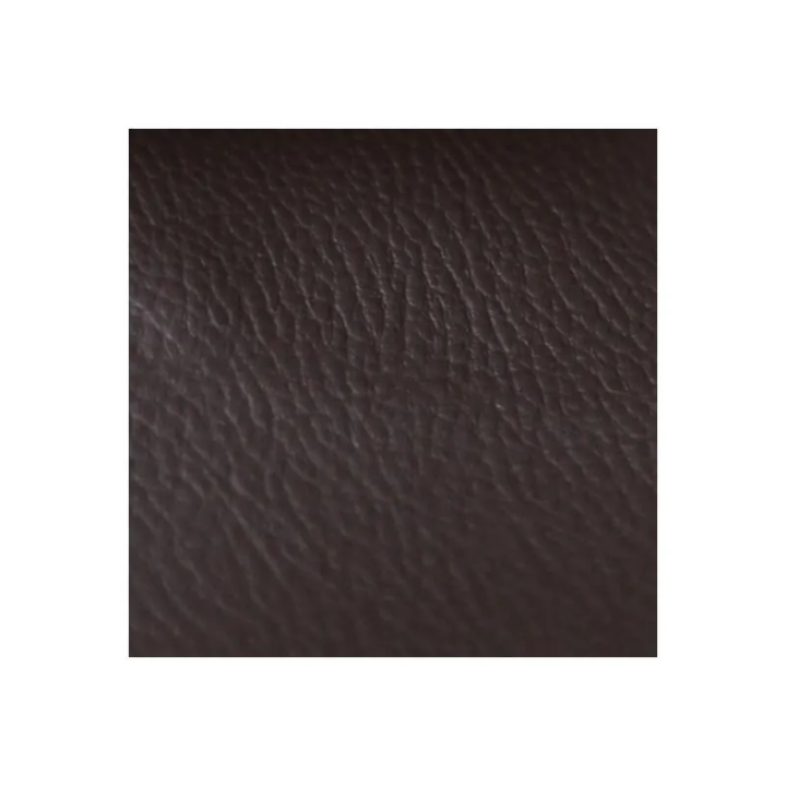 Simili cuir uni marron foncer