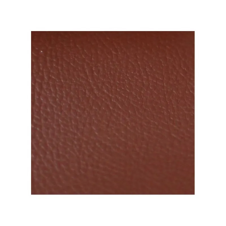 Simili cuir uni chocolat