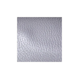Simili cuir uni argent