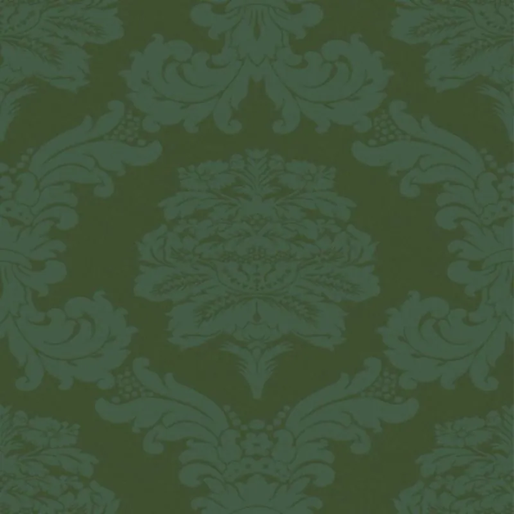 Tissu Damasco de couleur vert sapin