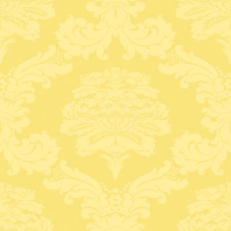 Tissu Damasco de couleur jaune