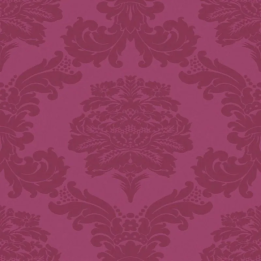 Tissu Damasco de couleur framboise