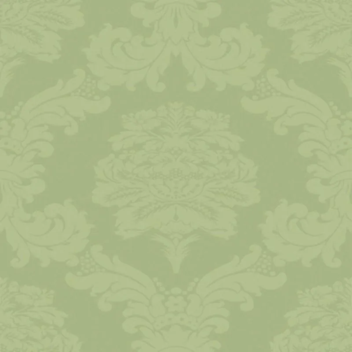 Tissu Damasco de couleur vert tilleul