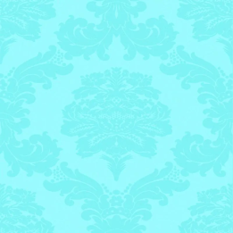 Tissu Damasco de couleur turquoise