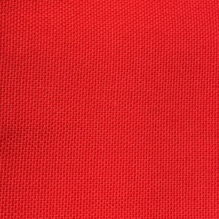 Tissu RICHMOND CERISE UNI 1/2 PANAMA 100% COTON UNI
