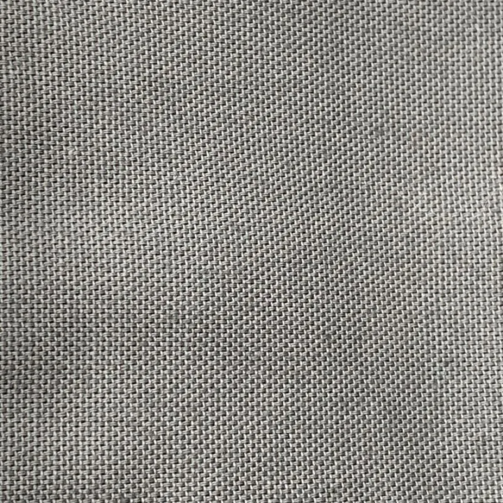 Tissu RICHMOND METAL 1/2 PANAMA 100% COTON UNI