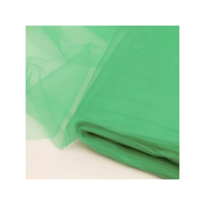 Tissu Tulle uni vert